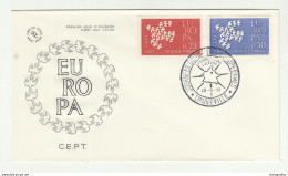 France 1961 Europa CEPT Charleville FDC 210201 - 1961