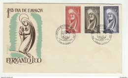 Fernando Poo 1960 Elisabeth De Thuringe FDC 210201 - Fernando Po