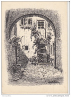 Eisenstadt Hof Des Wohnhauses - Entwurf: Prof. Albert Kollmann - Old Postcard Not Travelled Bb160204 - Eisenstadt
