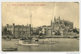 Palma De Mallorca Old Postcard Travelled 1912 Bb - Palma De Mallorca