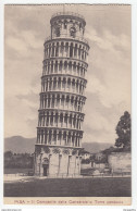 Pisa Il Campanille Della Cattedrale O Torre Pendenta Old Unused Photopostcard B170125 - Eglises Et Cathédrales