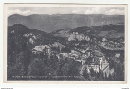 Semmering Old Postcard Travelled 1930 B181025 - Semmering