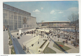 EXPO 1958 Brussel Bruxelles, Pavilions Of USSR & USA Old Postcard Travelled 1958 B180920 - Ausstellungen