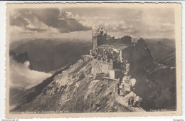 Münchner Haus, Zugspitze Postcard Travelled 1944 B170810 - Zugspitze