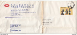 Mirax Watch, Taipei Company Air Mail Letter Cover Posted To Germany B200110 - Otros & Sin Clasificación