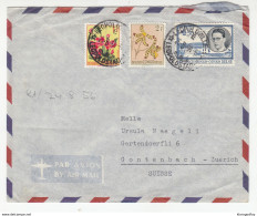 Belgian Congo, Letter Cover Travelled 1956 Leopoldville Pmk B180715 - Covers & Documents