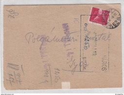 Hungary, Letter Cover Travelled 1948 Budapest Pmk B180710 - Storia Postale