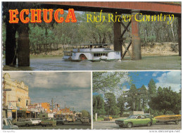 Echuca Old Postcard Travelled 1983 Bb151030 - Altri & Non Classificati