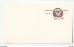 US, Paul Revere Postal Stationery Postal Card Unused B210710 - 1961-80