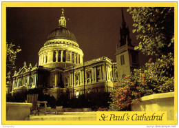 London, St. Paul Cathedral, Old Postcard Travelled ? Bb 150925 - St. Paul's Cathedral
