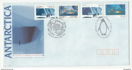 Antarctica 1990 Australia USSR Joint Issue Cover B200320 - Autres & Non Classés