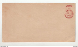 Postal Stationery Letter Cover 1880's Unused B201001 - Uruguay