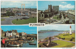 Plymouth Old Postcard Travelled 1975 Bb151030 - Plymouth