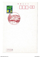 Japan 1978 Flowers Illustrated Postal Stationery Postcard Pictorial Postmark Not Posted B210420 - Postcards