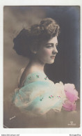 Woman Portrait Old Postcard Posted 1911 To Ada B210310 - Pin-Ups