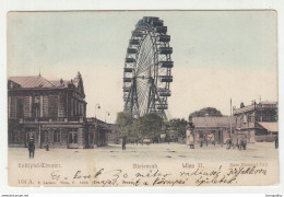 Luftspiel-Theater Riesenrad Old Postcard Posted 1906 B210310 - Prater
