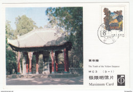 China, The Tomb Of The Yellow Emperor 1983 MC B190101 - Maximum Cards