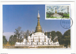 China, Dai Architecture In Xishuangbanna Prefecture 1998 MC B190101 - Maximumkaarten