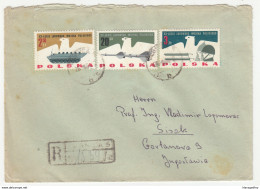 Poland, Letter Cover Registered Travelled 1964 Legnica To Sisak B180210 - Briefe U. Dokumente