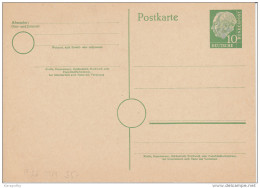 Germany Postal Stationery Postcard Postkarte Unused Bb160108 - Postkarten - Ungebraucht