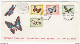 Nederlands Nieuw Guinea, Butterflies FDC 1960 B180103 - Schmetterlinge
