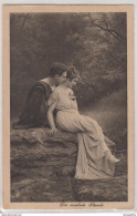 "Die Ersehnte Stunde" Couple In Woods Old Postcard Unused B170520 - Coppie