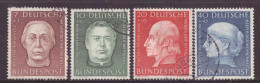 BRD / Deutschland / Duitsland / Germany 200 T/m 203 Used (1954) - Gebraucht