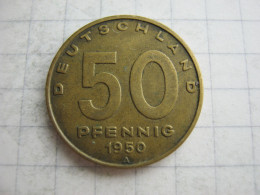Germany DDR 50 Pfennig 1950 A - 50 Pfennig