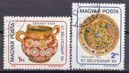 HUNGARY 3694-3695,used - Porzellan