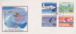 Enveloppe  FDC  1er  Jour   NOUVELLES  HEBRIDES   Aviation   1972 - FDC