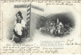 Gruss Aus Lauterbach Schramberg 1902 - Rottweil