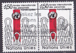 Vereinte Nationen UNO Genf Marke Von 1981 O/used (A3-36) - Oblitérés