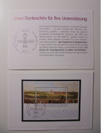 2xDankeschön "2005 Prussian Palaces And Gardens" Erstausgabetag € 1 Internetpreis - 2001-2010