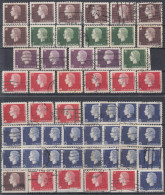 SALE !! 50 % OFF !! ⁕ Canada 1962 - 1964 QEII ⁕ 52v Used With Duplicates - Gebraucht