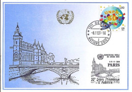 NATIONS UNIES GENEVE N° S/CP DE 2001 - Cartas & Documentos