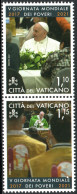 Vaticano 2021 Correo 1893/94 **/MNH V Jornadas Mundiales De Los Pobres (2 Sello - Ungebraucht