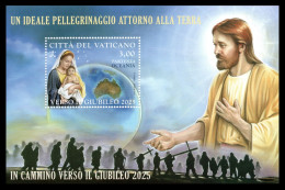 Vaticano 2021 Correo 1891 HB **/MNH Un Peregrinaje Ideal Alrededor De La Tierra - Neufs