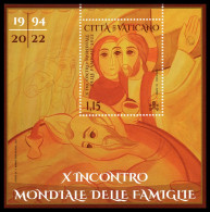 Vaticano 2022 Correo 1912 HB **/MNH 10º Encuentro Mundial De Familias - HB  - Unused Stamps