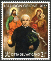 Vaticano 2022 Correo 1910 **/MNH San Luigi Orione - Conjunta Con Argentina, Ita - Nuovi