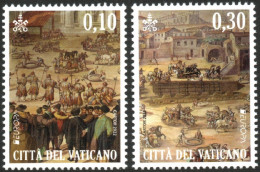 Vaticano 2022 Europa Z02022 **/MNH Vaticano 2022 "Mitos Y Leyendas" (2 Sellos)  - Unused Stamps