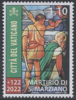 Vaticano 2022 Correo 1900 **/MNH 19º Centenario "Martirio Di S. Marziano"  - Nuovi