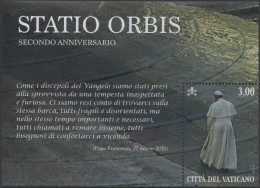Vaticano 2022 Correo 1906 HB **/MNH 2º Aniv. Statio Orbis - HB  - Nuovi