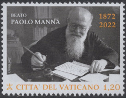 Vaticano 2022 Correo 1920 **/MNH 150 Aniv. Nacimiento Del Padre Paolo Manna 187 - Ongebruikt