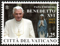 Vaticano 2023 Correo 1927 **/MNH Papa Benedicto XVI   - Unused Stamps