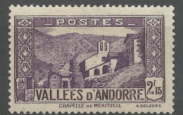 ANDORRE N° 83 NEUF* CHARNIERE  / Hinge  / MH - Unused Stamps