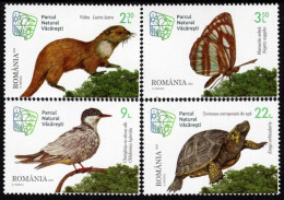 Romania - 2023 - Fauna Of Vacaresti Natural Park - Mint Stamp Set - Nuovi