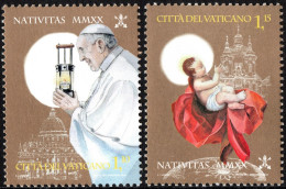 Vaticano 2020 Correo 1865/66 **/MNH Navidad - Conjunta Con Austria (2 Sellos)  - Neufs