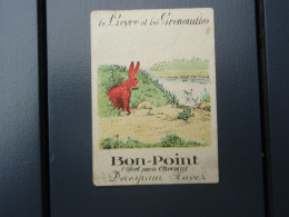 Bon   Point  - Chocolat Delespaul-Havez- Le Lièvre Et Les Grenouilles - Chocolat Corona - Other & Unclassified