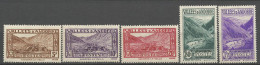 LOT ANDORRE N° 43 à 45 / 72 / 76  NEUF** Sans CHARNIERE / Adhérence  / Hingeless  / MH - Unused Stamps