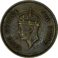 Sri Lanka , George VI, 50 Cents, 1951, Nickel-Cuivre, TTB, KM:123 - Sri Lanka